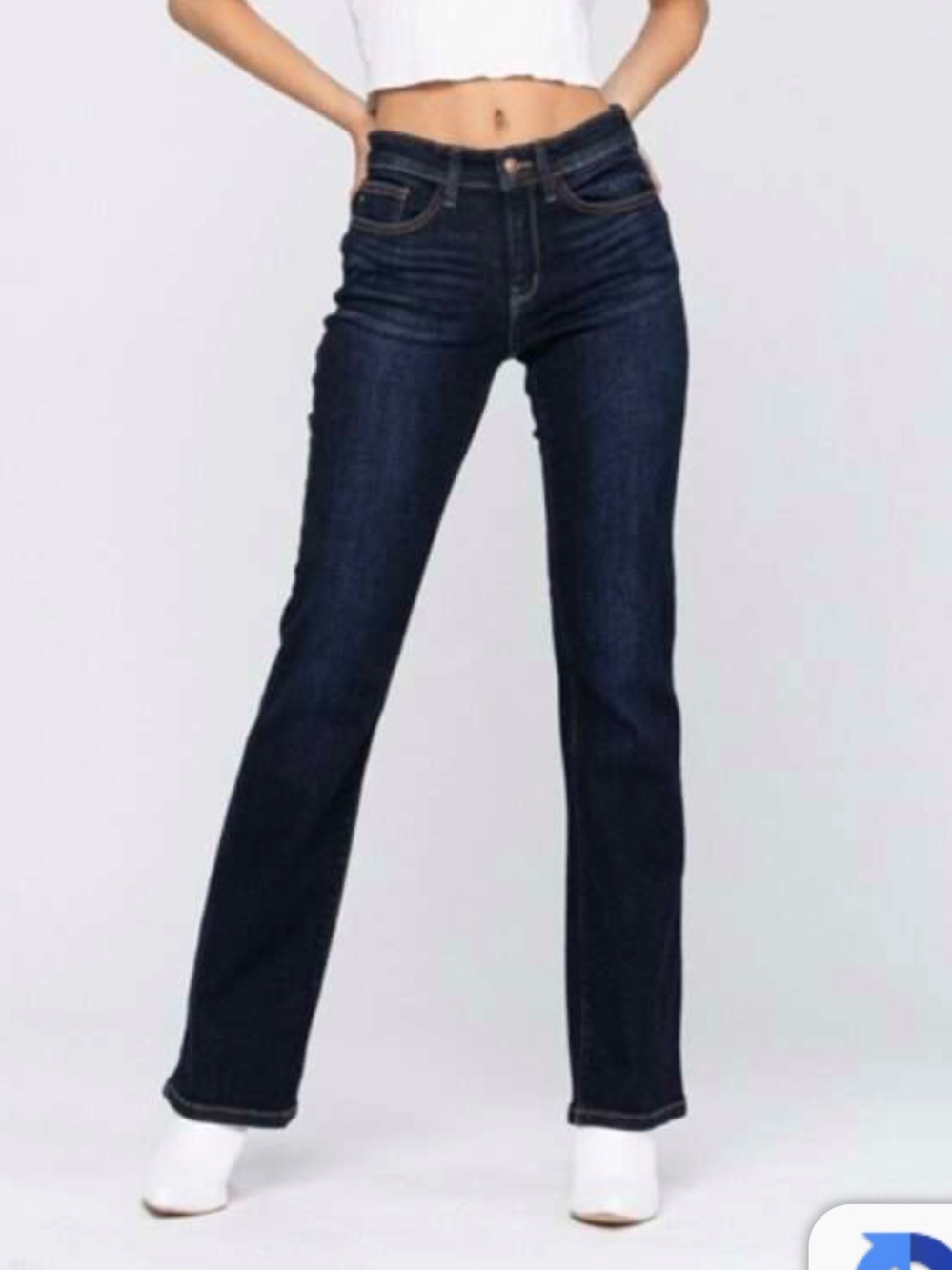 Judy Blue Dark bootcut jeans 28 short